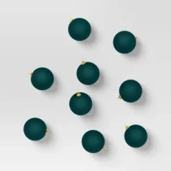 9ct 80mm Christmas Flocked Ball Ornament Set - Wondershop™ -Wondershop Sales GUEST d0472f6c 1fa1 4e7b 8ad3 9a64d439a6ff