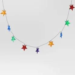 10ct LED Star Alternating Slow Fade Christmas String Lights Multicolor Green Wire - Wondershop™ -Wondershop Sales GUEST d140c96b 130c 4942 890d 2c4be4f0b69d