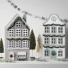 Christmas Lit Mantle House White - Wondershop™ -Wondershop Sales GUEST d1b4aee5 626c 4e4d ba43 558e61cc69bd 1