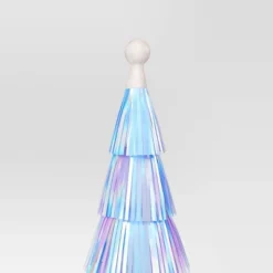 12" Christmas Tinsel Tree Decor Iridescent - Wondershop™ -Wondershop Sales GUEST d3c02a2f a136 40be bb5d 69f3b6986e6a
