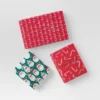 30" 3pk 180 Sq Ft Christmas Wrap Pack Candy Canes/Santa/Ho Ho Ho - Wondershop™ -Wondershop Sales GUEST d41299c8 431c 4a70 a02f f6addde300fa
