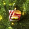 Christmas Glass Fast Food Ornament - Wondershop™ -Wondershop Sales GUEST da2609d3 8a9a 49f3 ac3e cd9f12fa0cd7