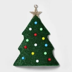 14.25" Battery Operated LED Tinsel Fabric Christmas Tree Novelty Light - Wondershop™ -Wondershop Sales GUEST dabc79ab eb9f 42d7 b97e 75c2bccbfe59