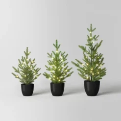 Pre-lit Potted Balsam Fir Mini Artificial Christmas Tree Set Warm White Lights - Wondershop™ -Wondershop Sales GUEST dace8258 2c82 4bf0 9dbe c83373b16bdf