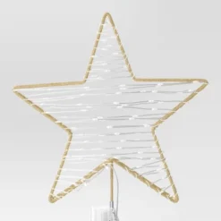 12.25" Lit-Led Champagne Star Twinkle Warm White Dewdrops Christmas Tree Topper - Wondershop™ 7 12.25" Lit-Led Champagne Star Twinkle Warm White Dewdrops Christmas Tree Topper - Wondershop™ -Wondershop Sales GUEST dbe4e4d2 536e 40ff 96f8 e6a56bf0c763