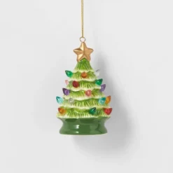 Lit Ceramic Retro Christmas Tree Ornament - Wondershop™ 8 Lit Ceramic Retro Christmas Tree Ornament - Wondershop™ -Wondershop Sales GUEST ddb44c80 8bcd 4e09 88d0 18792ad8ca7c