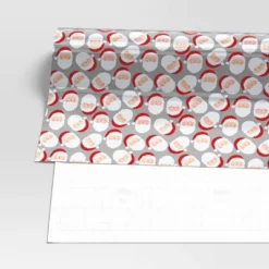 30” 25 Sq Ft Christmas Roll Wrap Light Skin Tone Santa On Silver - Wondershop™ -Wondershop Sales GUEST e1f00864 499a 4aba abc2 325d878a11d9