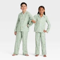 Kids' Gingerbread Striped Long Sleeve Shirt And Pants Holiday Matching Family Pajama Set - Wondershop™ Cream 11 Kids' Gingerbread Striped Long Sleeve Shirt And Pants Holiday Matching Family Pajama Set - Wondershop™ Cream -Wondershop Sales GUEST e4fb2d40 3fe3 4b2d a8fc 2c4209323f3e
