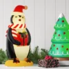 Christmas Lit Blow Mold Penguin With Gift Box Decor - Wondershop™ -Wondershop Sales GUEST e7830236 2455 40db bb87 653de29594c3