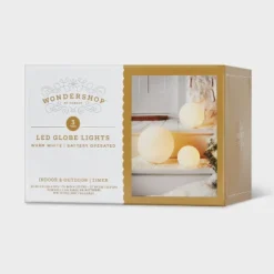 3pc LED Glittered Globe Christmas Novelty Sculpture Light White - Wondershop™ 7 3pc LED Glittered Globe Christmas Novelty Sculpture Light White - Wondershop™ -Wondershop Sales GUEST e8e9ca06 4e79 4d25 ac23 d125fdbdfd78