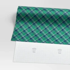 40" 125 Sq Ft Christmas Roll Wrap Green/Blue Plaid - Wondershop™ 5 40" 125 Sq Ft Christmas Roll Wrap Green/Blue Plaid - Wondershop™ -Wondershop Sales GUEST ea48c0e7 8630 4a2d 86e5 7d9204a70b5f