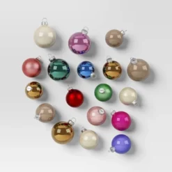 42pc Round Glass Christmas Tree Ornament Set - Wondershop™ 20 42pc Round Glass Christmas Tree Ornament Set - Wondershop™ -Wondershop Sales GUEST eb9faad1 c725 4b07 98d9 88f6490cb559