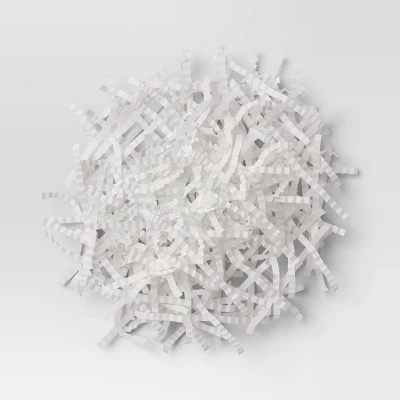 Christmas Shredded Paper Filler White - Wondershop™ 4 Christmas Shredded Paper Filler White - Wondershop™ - Image 2