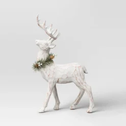18" Standing Reindeer Animal Sculpture - Wondershop™ White 6 18" Standing Reindeer Animal Sculpture - Wondershop™ White -Wondershop Sales GUEST ee08b6df b27b 4f24 a8b3 6f5a1e047470