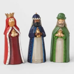 4pc Three Wise Men Decorative Figurine Set - Wondershop™ -Wondershop Sales GUEST ee215b56 138d 4719 8132 cc727c8cc07b