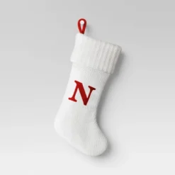 Knit Monogram Christmas Stocking White - Wondershop™ -Wondershop Sales GUEST eecef5bb a9a9 4cf4 88f3 b7bb49d062fa