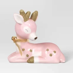 Christmas Ceramic Sitting Deer Décor Pink - Wondershop™ -Wondershop Sales GUEST f09051a3 eba0 4f33 bff2 2f6906f576fb