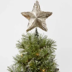 11" Tinsel Star Christmas Tree Topper - Wondershop -Wondershop Sales GUEST f2e1d139 ff38 4688 94c0 9106388aa697