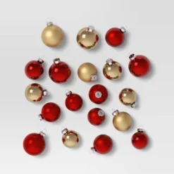 42ct Round Glass Christmas Tree Ornament Set - Wondershop™ -Wondershop Sales GUEST f4481f1d c5f6 499c b280 03e2928c356a