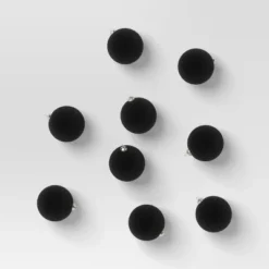 9ct 80mm Christmas Flocked Ball Ornament Set - Wondershop™ -Wondershop Sales GUEST f74e5f94 b5e2 43fb 8249 7a2fe3728b85