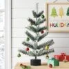 24" Unlit Flocked Indexed Mini Artificial Christmas Tree - Wondershop™ 1 24" Unlit Flocked Indexed Mini Artificial Christmas Tree - Wondershop™ -Wondershop Sales GUEST f9ae261f 412e 4375 9eb9 d1b943a831fe