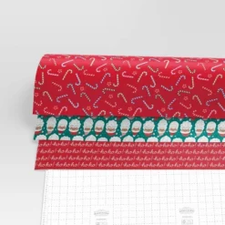 30" 3pk 180 Sq Ft Christmas Wrap Pack Candy Canes/Santa/Ho Ho Ho - Wondershop™ -Wondershop Sales GUEST fa8ae081 675f 492a 98c2 1a60e3553635