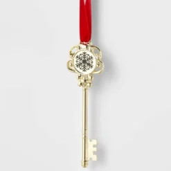 4" 'Santa's Magic Key' Christmas Tree Ornament Gold - Wondershop™ -Wondershop Sales GUEST fb88fe1f 7e31 48e7 8104 a5dd80783aa4