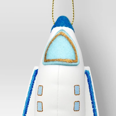 Christmas Fabric Spaceship Ornament - Wondershop™ 4 Christmas Fabric Spaceship Ornament - Wondershop™ - Image 2