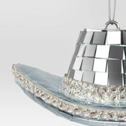 Christmas Silver Disco Cowboy Hat Ornament - Wondershop™ 5 Christmas Silver Disco Cowboy Hat Ornament - Wondershop™ -Wondershop Sales GUEST fd2fe616 29a9 46b5 bfbe 6467e9be518c