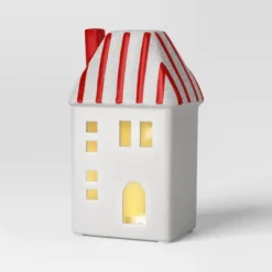 6.25" Christmas Lit Ceramic House - Wondershop™ -Wondershop Sales GUEST fe6fd2e7 0151 4620 9179 1649121068ad